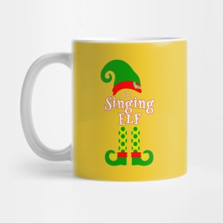 The Singing Elf Family Matching Christmas 2020 Gift  Mug